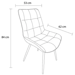 Lot 2 chaises alren vert