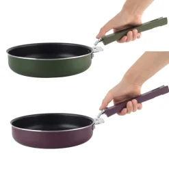 Lot de 2 poeles colorees