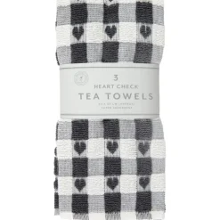 Lot x3 torchons carreaux cAur