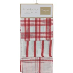 Lot x3 torchons vaisselle ass 6