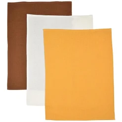 Lot x3 torchons waffle 50x70cm c