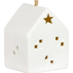 Maison ceramique a suspendre led