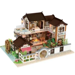 Maison miniature ancienne ville