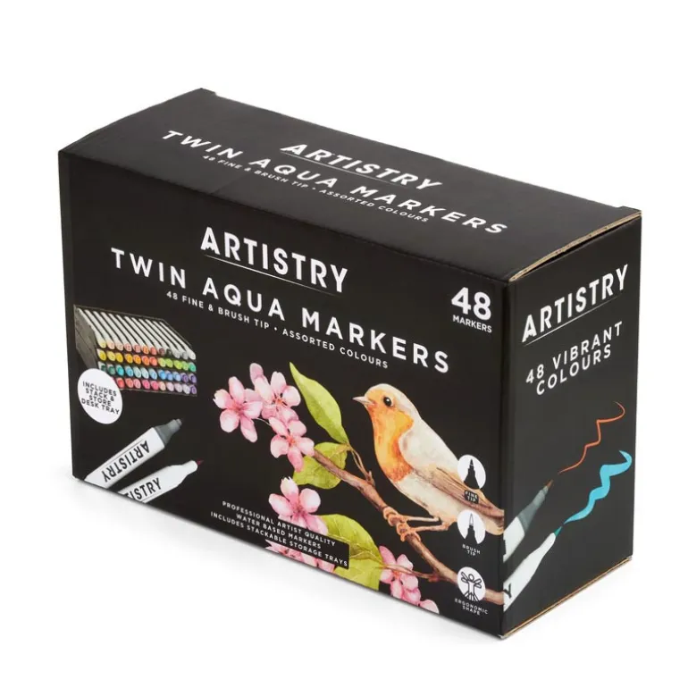 Marqueurs doubles a l eau x48