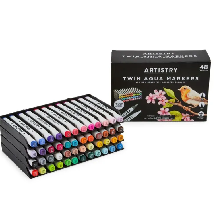 Marqueurs doubles a l eau x48