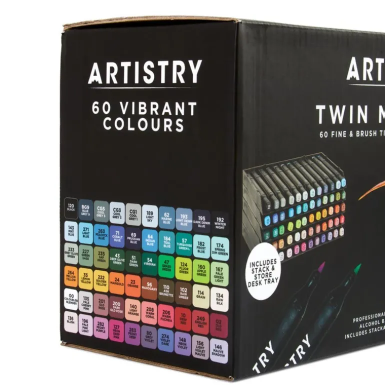 Marqueurs doubles alcool x60