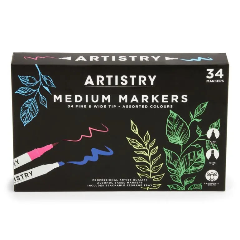 Marqueurs moyens x34