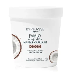 Masque coco cheveux colores