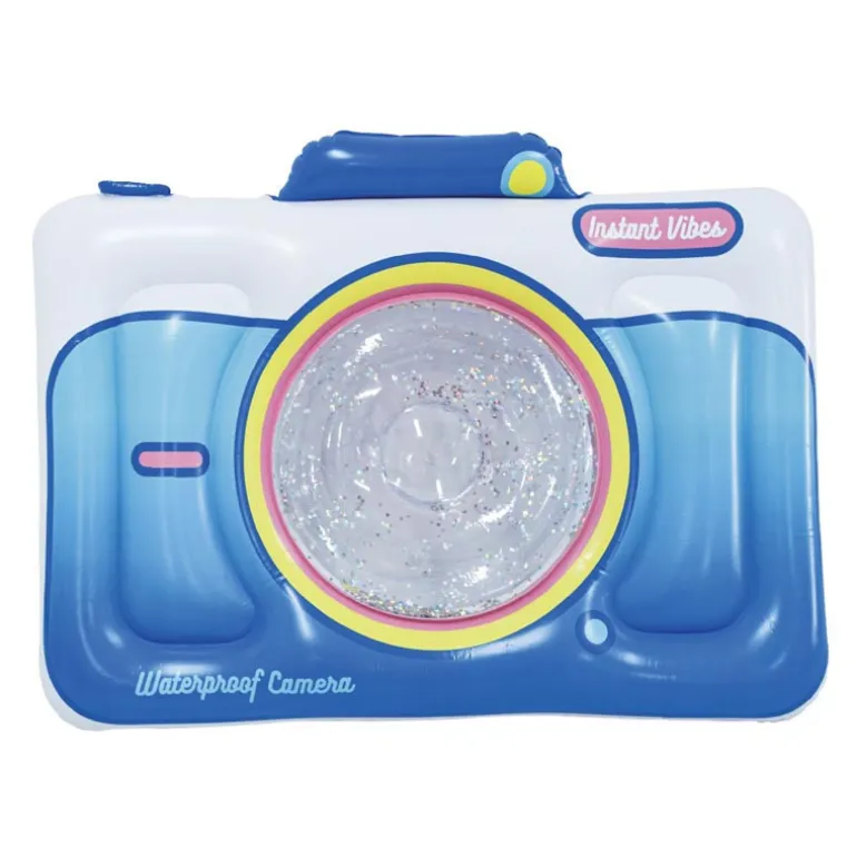 Matelas gonflable appareil photo