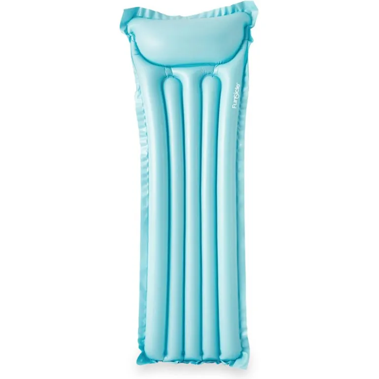 Matelas gonflable bleu