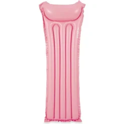 Matelas gonflable rose