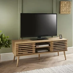 Meuble tv portes coulissantes