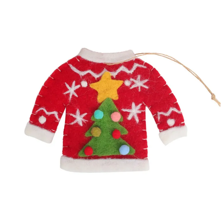 Mini pull de noel a suspendre