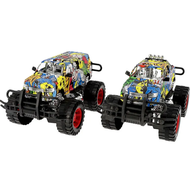 Monster truck graffiti x2