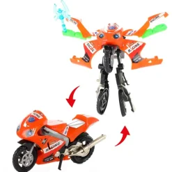 Moto transformable en robot