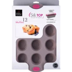 Moule silitop muffin x12