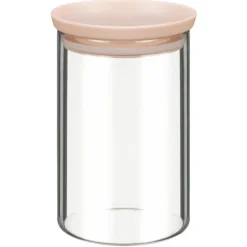 Moyen bocal couvercle rose