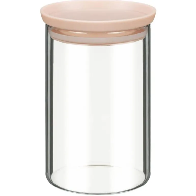 Moyen bocal couvercle rose