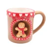 Mug bonhomme en pain d'epice 3d