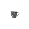 Mug leopard/zebre lisere gold