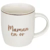 Mug m famille en or 34cl