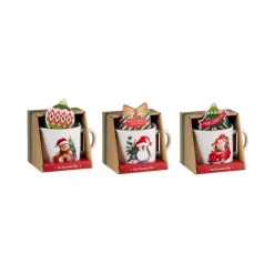 Mug noel avec chocolat chaud 20g