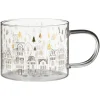 Mug transparent shinny & bright