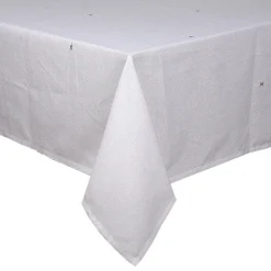 Nappe shiny broderie etoiles