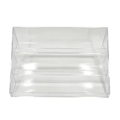 Organiseur 3 niveaux transparent