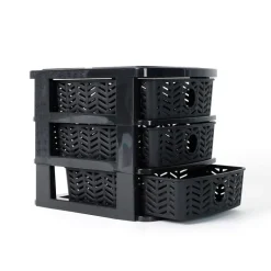 Organiseur 3 tiroirs chevron