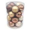 Pack de 20 boules 60mm moka