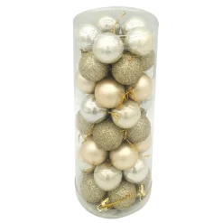 Pack de 40 mini boules champagne
