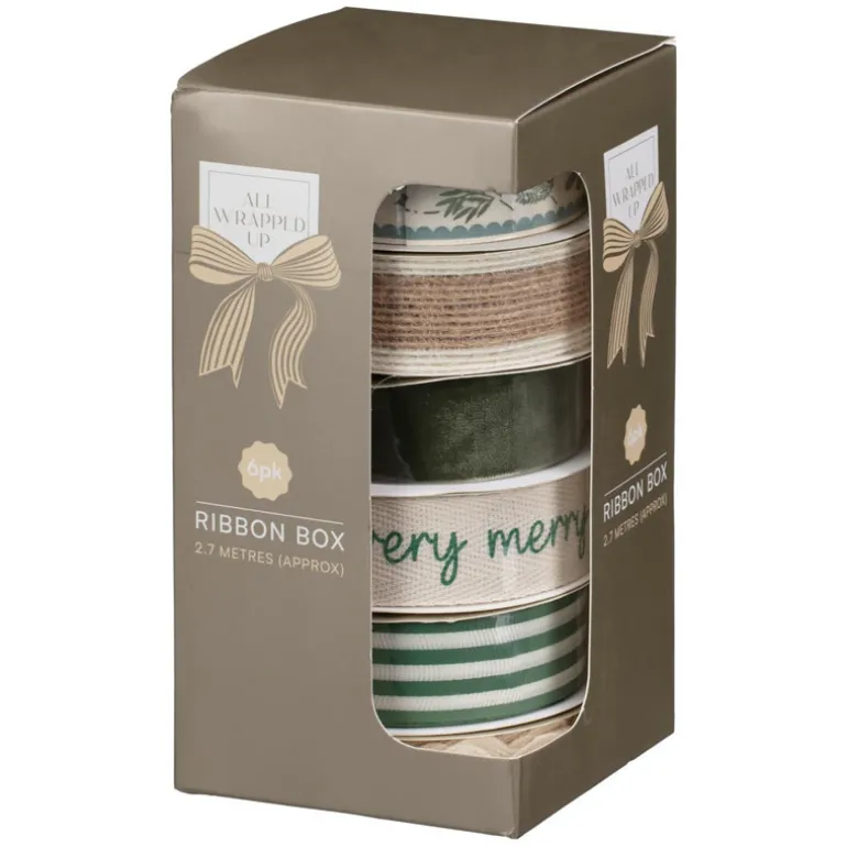 Pack de 6 ruban 2.7m forest