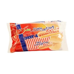 Pain hot dog xxl x4 320g