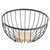 Paniere a fruit metal bois