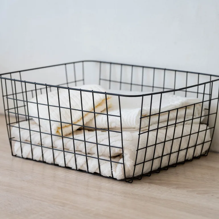 Paniere de rangement metal