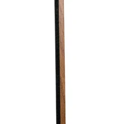 Panneau deco tasseaux bois fonce