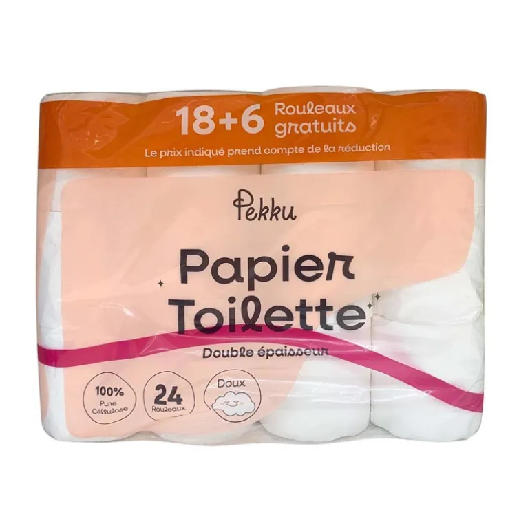 Papier toilette 18+6