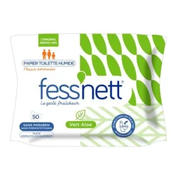 Papier toilette humide x50