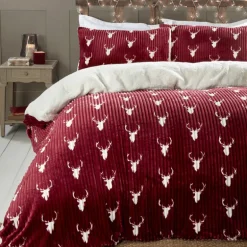 Parure rennes 240x220 rouge