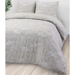 Parure 240x220 flanelle woodland