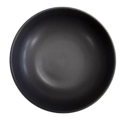 Pasta bol en gres noir d21.8cm