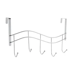 Patere de porte 5 tetes vague