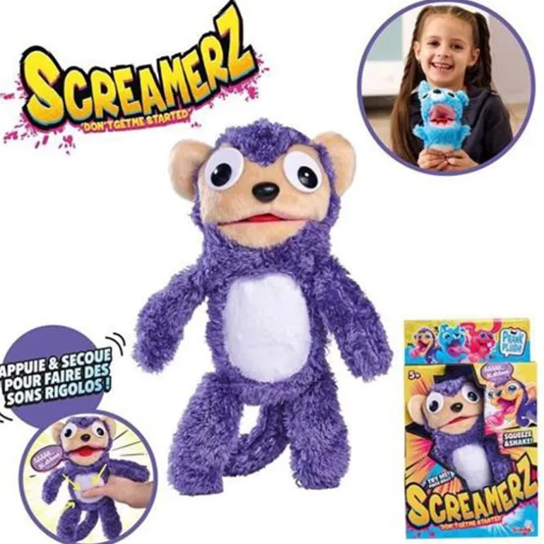 Peluche interactive screamerz
