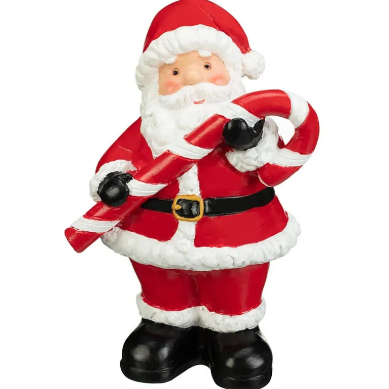 Pere noel avec bonbon sucre d'or