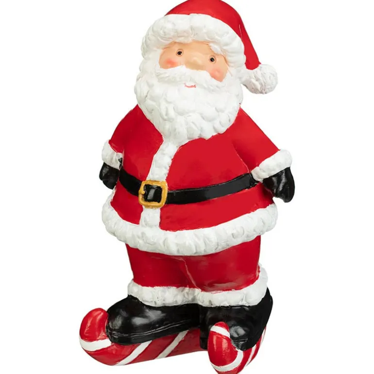 Pere noel avec bonbon sucre d'or