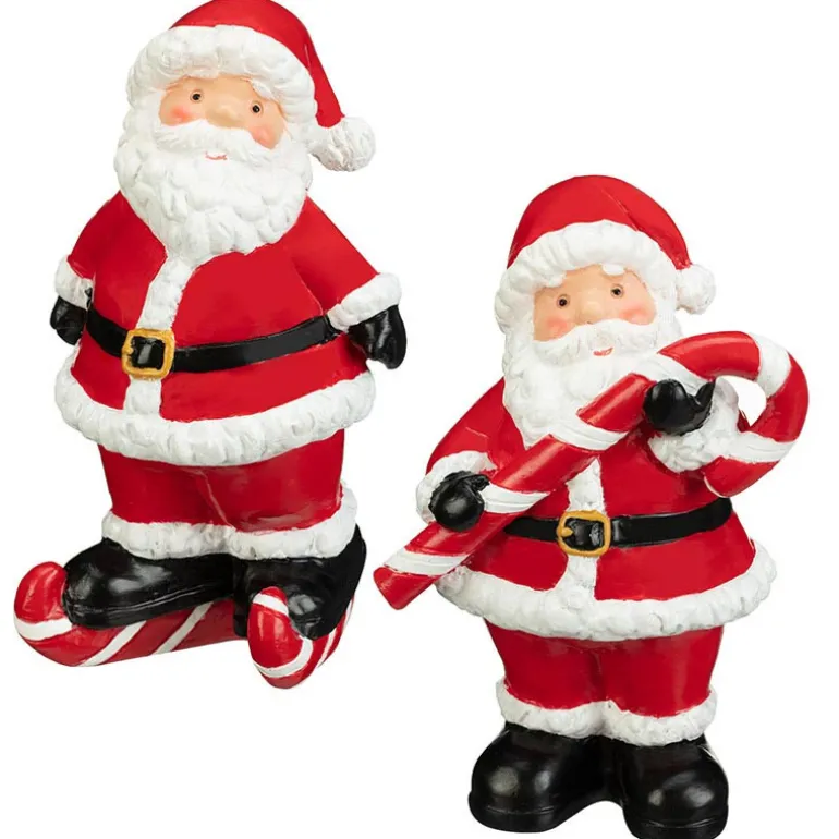 Pere noel avec bonbon sucre d'or