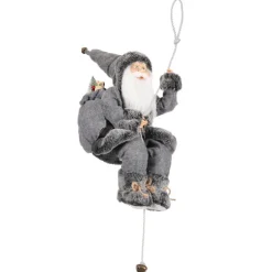 Pere noel grimpant 45cm