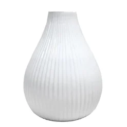 Petit vase rond strie
