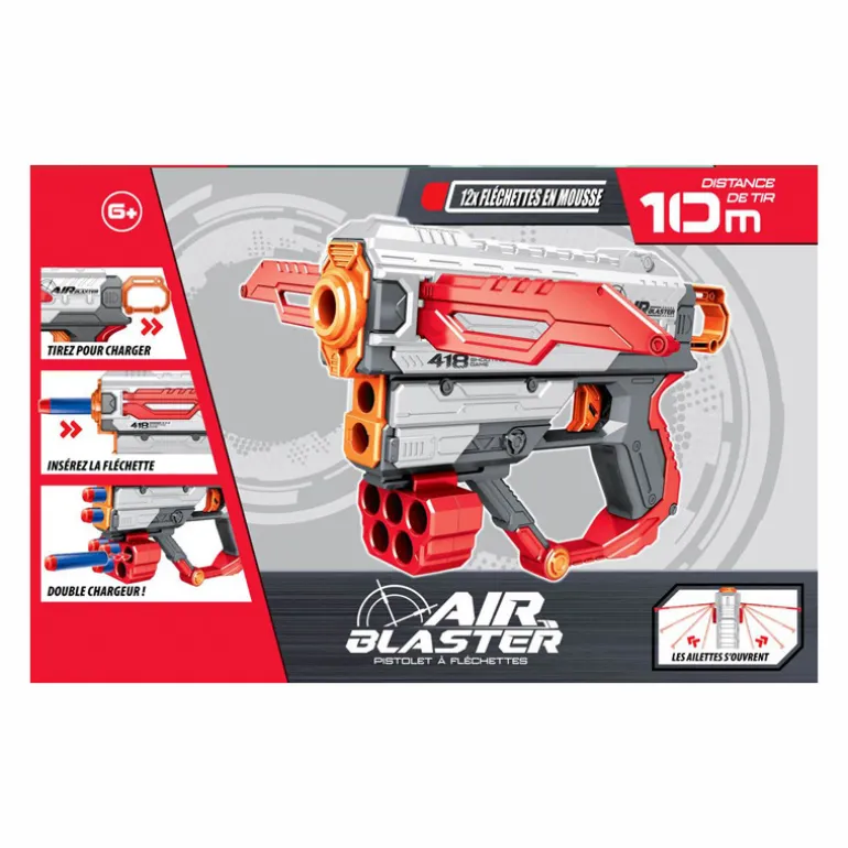 Pistolet a flechettes souples